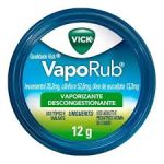 VICKS VAPO RUB IN CAN 12g Packing / Size : 24/0.45oZ