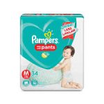 PAMPERS BABY DRY DIAPER-M (SIZE 3) Packing / Size : 8/34CT