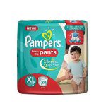 PAMPERS BABY DRY DIAPER-XL (SIZE 5&6) Packing / Size : 8/28CT