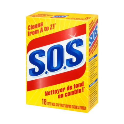 STEELWOOL SOAP PADS-4CT/SOS Packing / Size : 24/4PK