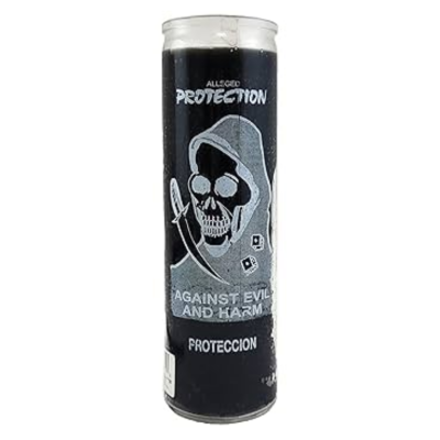 7DAYS CANDLE-BLACK/1041 Packing / Size : 12/1