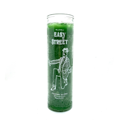 7DAYS CANDLE-GREEN/1011 Packing / Size : 12/1