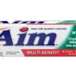 AIM TOOTHPASTE WHITENING Packing / Size : 24/170g