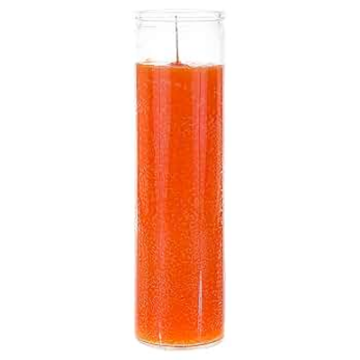 7DAYS CANDLE-ORANGE/ 1022 Packing / Size : 12/1