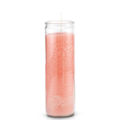 7DAYS CANDLE-PINK/1042 Packing / Size: 12/1
