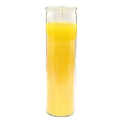 7DAYS CANDLE-YELLOW/1005 Packing / Size : 12/1