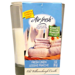AIR FRESH TUMBLER CANDLE-FRESH LINEN Packing / Size : 6/4oz