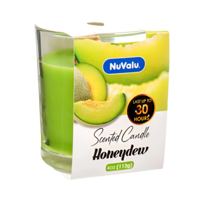 AIR FRESH TUMBLER CANDLE-HONEYDEW Packing / Size : Air fresh 6/4oz