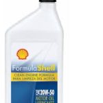 SHELL MOTOR OIL 20W-50 Packing / Size : 12/1QT