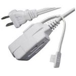 EE15W/15FT-INDOOR EXT.CORD-WHITE Packing / Size : 1/1CT