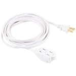 EE12W/12FT-INDOOR EXT. CORD-WHITE Packing / Size : 1/1
