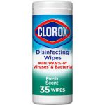 35CT CLOROX DISINFECT WIPES-FRESH Packing / Size : 12/35CT