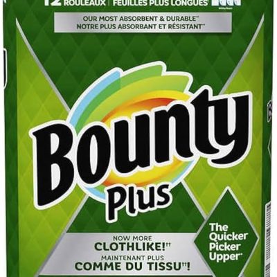 84'S BOUNTY *PLUS* PAPER TOWELS-canada Packing / Size : 12/2PLY