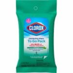 9CT CLOROX DISIN. WIPES *TO GO*-FRESH Packing / Size: 24/9CT