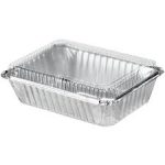 3CT 2LB RECTANGULAR ALUM.PAN W/BOARD LID Packing / Size : 36/3CT