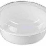 6CT 32oz WHITE ROUND W/LID Packing / Size : 24/6CT