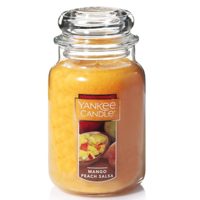 CLASSIC CANDLE MANGO PEACH Packing / Size : 8/1