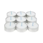 TEA LIGHTS CANDLES-WHITE/50CT Packing / Size : 24/50CT