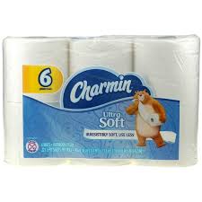 CHARMIN 176'S BATHTISSUE-6PK/SOFT Packing / Size : 5/6PK