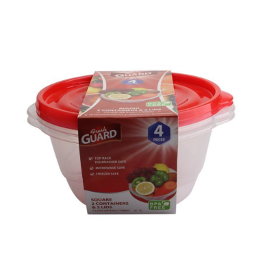 FRESH GUARD/44oz RD.STORAGE CONTAINER Packing / Size: 24/3CT