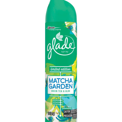 GLADE AIR FRESHENER SPRAY-MATCHA GARDEN Packing / Size : 12/8oz