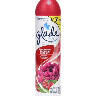 GLADE AIR FRESHENER SPRAY-PEONY&CHERRY Packing / Size : 12/8oz