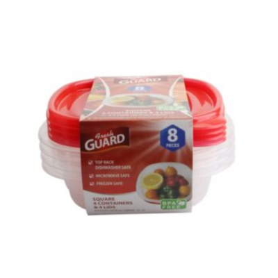 FRESH GUARD/ 64oz RECT.STORAGE Packing / Size : 24/2PK