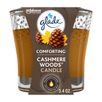 GLADE CANDLE CASHMERE WOODS Packing / Size : 6/3.40z