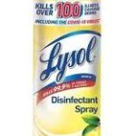 LYSOL DISINFECTANT SPRAY-LEMON BREEZE Packing / Size : 12/190Z