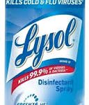 LYSOL DISINFECTANT SPRAY-SPRING WATERFAL Packing / Size : 12/12oz
