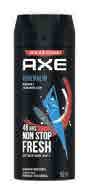 AXE DEOD.BODY SPRAY-ADRENALIN Packing / Size : 12/150ml