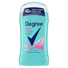 DEGREE WOMEN DEOD.STICK-1.60z/POWD Packing / Size: 12/1.6oz