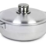 Caldero Aluminum W/ Glass Lid No. 9