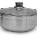 Caldero Aluminum W/ GlassLid No. 14