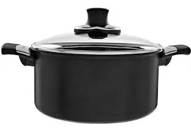 Non-Stick Stock Pot W/Glass Lid 10 Qt