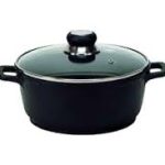 Non-Stick Stock Pot W/Glass Lid 14 Qt