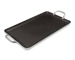 Wee's Beyond, Aluminum Non-Stick Double Burner Griddle 19"