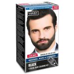 LUCKY MUSTACHE&BEARD COLOR-MEN/BLACK Packing / Size : 12/1