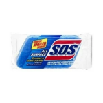 SOS/ 1CT SCRUBBER SPONGEALL SURFACE Packing / Size : 12/1CT