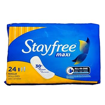 24CT FRESHTIMES PADS W/WING-MAXI/REGULAR Packing / Size : 12/24CT