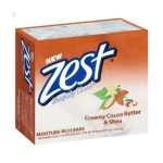 2/PK ZEST BAR SOAP-CREAMY COCOA Packing / Size : 24/2-90g