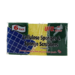 UFO/606 6/PK CELLULOSE SPONGE/SCRUBBER Packing / Size : 48/1