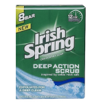 3/PK IRISH SPRING BAR SOAP-DEEP ACTION Packing / Size : 54/3.75oz