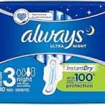 ALWAYS 10CT PADS W/WINGS-80270730*BLU Packing / Size : 8/10CT