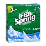 3/PK IRISH SPRING BAR SOAP-ICY BLAST Packing / Size : 54/3.75o